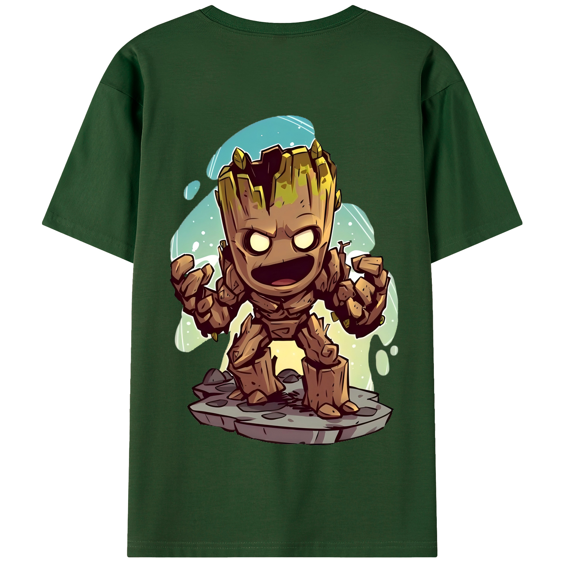 （画像用） アベンジャーズ The Avengers 綿100％半袖Tシャツ（背面プリント）